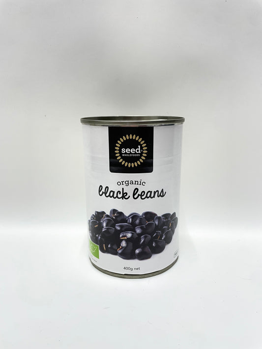 Seed Wholefoods Organic Black Beans 400g