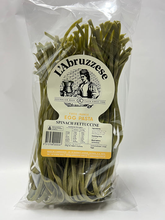 L'Abruzzese Spinach Fettuccine 375g