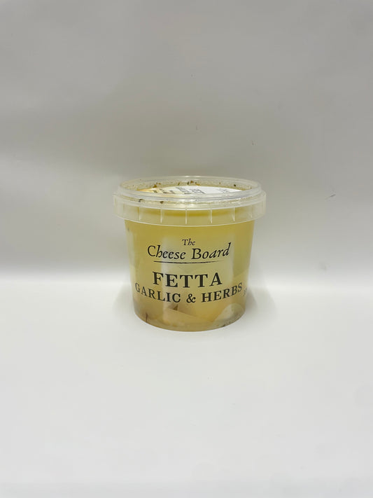 The Cheese Board Fetta with Garlic & Herbs 335g