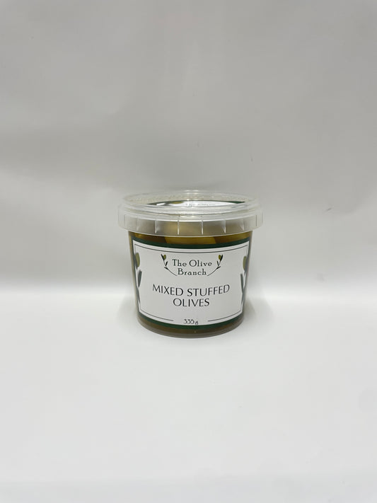 The Olive Branch Mixed Stuffed Olives 335g
