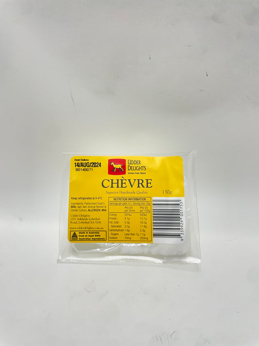 Udder Delights Chevre 130g