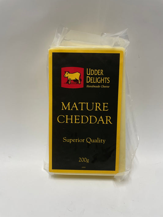 Udder Delights Mature Cheddar 500g