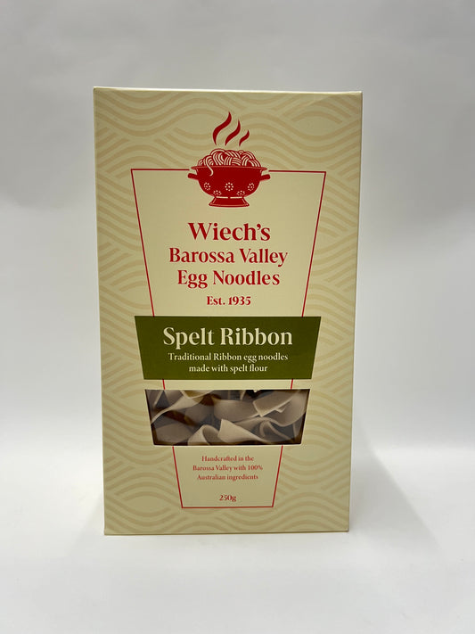 Wiech's Barossa Valley Egg Noodles - Spelt Ribbon 250g