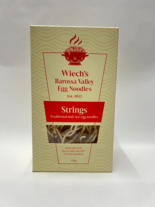 Wiech's Barossa Valley Egg Noodles - Strings 250g