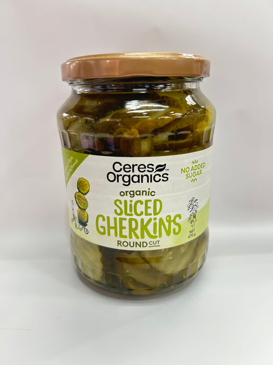 Ceres Organic Sliced Gherkins