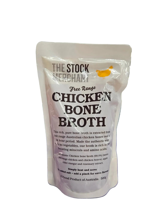 The Stock Merchant Chicken Bone Broth 500g