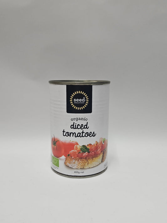 Seed Wholefoods Organic Diced Tomatoes 400g