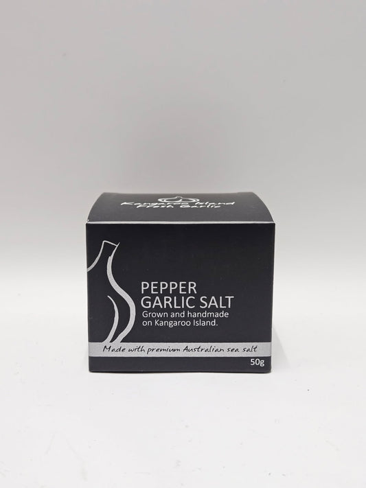 Kangaroo Island Fresh Garlic - Pepper Garlic Salt 50g