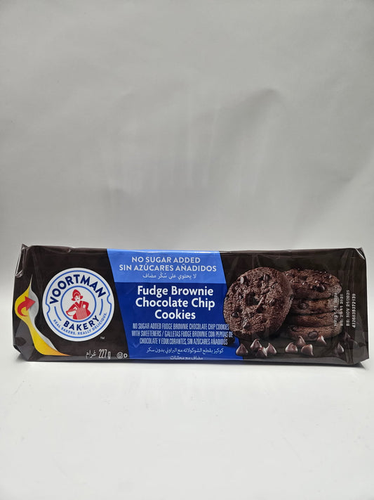 Voortman Bakery Fudge Brownie Choc Chip Cookies 227g