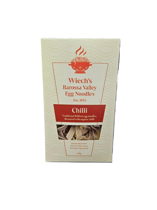Wiech's Barossa Valley Egg Noodles - Chilli 250g